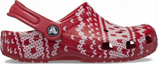 Dziecięce Buty Klapki Chodaki Crocs Classic Hilday Sweater Clog 24-25 zdjęcie 3