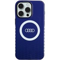 Audi IML Big Logo MagSafe Case iPhone 15 Pro Max 6.7" niebieski