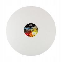 2 x Podobrazie OKRĄGŁE PREMIUM 50cm malarskie bawełniane płótno 350g Phoeni