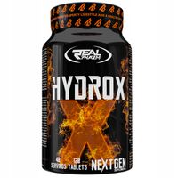 HYDROX 120 TAB. SPALACZ NA BRZUCH UDA I POŚLADKI FATBURNER OD REAL PHARM