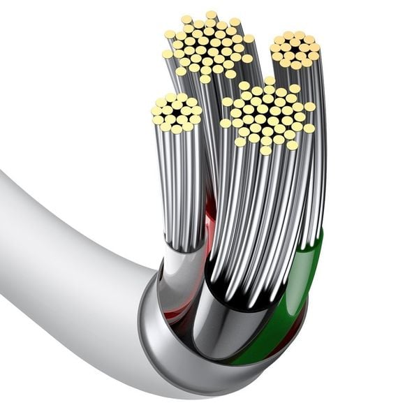 Kabel przewód Superior do iPhone USB - Lightning 1.5m - biały zdjęcie 7