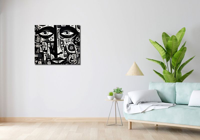 Obraz 70x60cm Labirynt Myśli zdjęcie 2