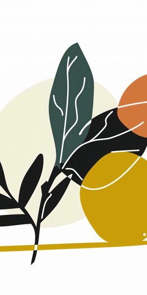 Plakat 50x100cm Elegancka Flora zdjęcie 1