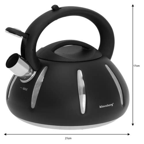 czajnik z gwizdkiem 3l klausberg kb-7548 na Arena.pl