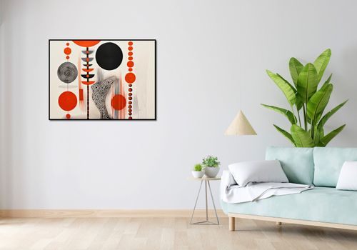 Plakat 100x75cm Kontrastowy Kosmos na Arena.pl