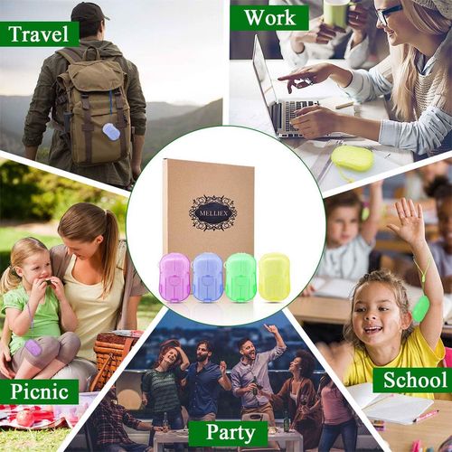 Mydło w listkach papier mydlany 8 pudełek po 20szt na Arena.pl