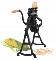 Maszynka Ręczna Żeliwna ŁUSZCZARKA ŁUSKARKA do KOLB KUKURYDZY KING Hoff