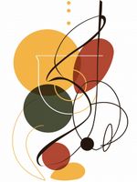 Plakat 15x20cm Taniec Form i Barw