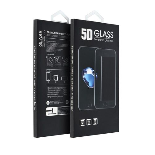 5D Full Glue Tempered Glass - do iPhone 17 czarny na Arena.pl