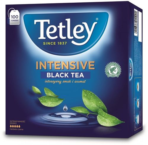 Herbata TETLEY INTENSIVE (100 torebek) czarna na Arena.pl