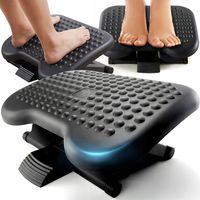 PODNÓŻEK BIUROWY ERGONOMICZNY REGULOWANY POD BIURKO NA STOPY PODSTAWKA XXL