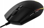 Logitech G102 Czarna Mysz przewodowa, gamingowa optyczna 8000DPI LIGHTSYNC