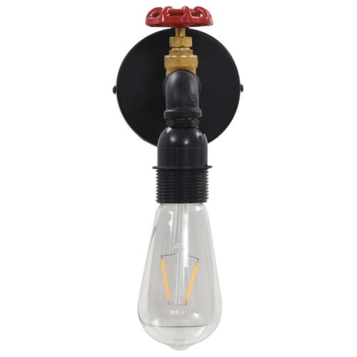 Lampa Ścienna W Formie Kranu, Czarna, E27 na Arena.pl