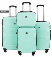 WALIZKA WALIZKI ZESTAW KOMPLET 4w1 950 DUŻA ŚREDNIA KABINOWA KUFEREK BAGAŻ