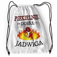 Plecak Dla Jadwigi Sportowy Szkolny Worek Torba Z Nadrukiem Ze Zdjęciem