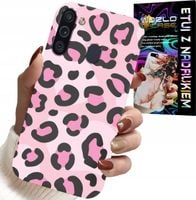 ETUI DO SAMSUNG GALAXY A21 - RÓŻOWA PANTERKA PANTERA KOBIECE WZORY