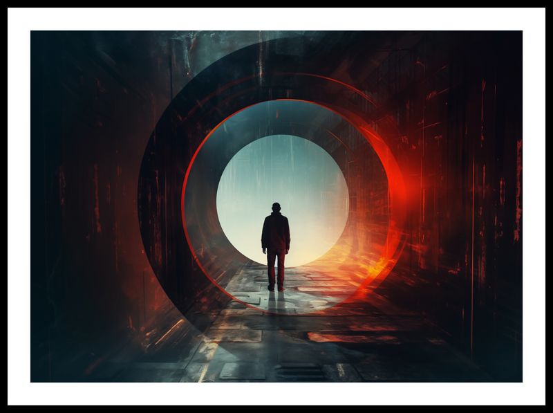 Plakat 70x50cm Portal do Świata zdjęcie 3