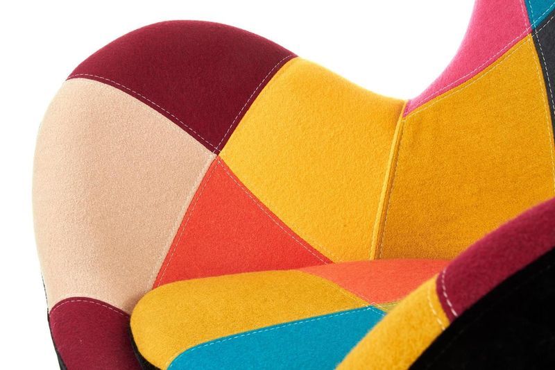 Fotel Patchis kolorowy zdjęcie 5