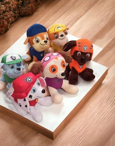Patrol Marhsal Chase Zuma Sky Everest Rubble ZESTAW MASKOTKA PLUSZAK PIESKI na Arena.pl