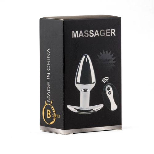 Metal Butt Plug S Vibrator Usb - Remote Control na Arena.pl