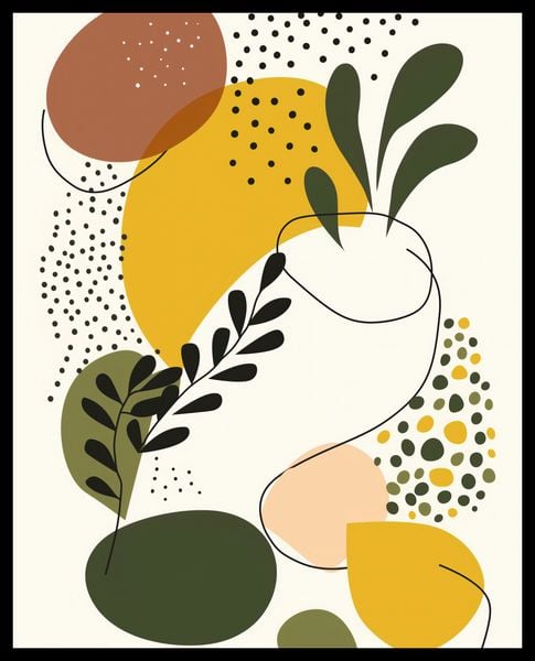 Plakat 40x50cm Botaniczne Impresje zdjęcie 2