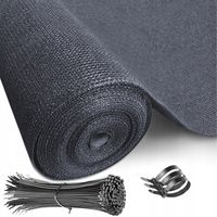 SIATKA cieniująca 90% maskująca ANTRACYT 1,50x10m