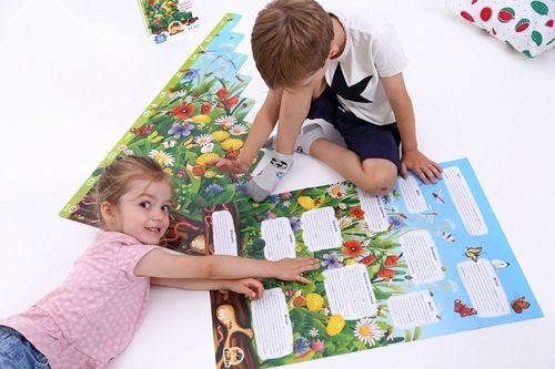 Puzzle do liczenia - Łąka, 55 elementów na Arena.pl