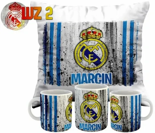 ZESTAW PODUSZKA KUBEK REAL MADRYT MADRID IMIĘ Y5 zdjęcie 3