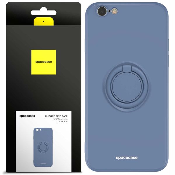 Spacecase Silicone Ring Iphone 6/6S Blue zdjęcie 1