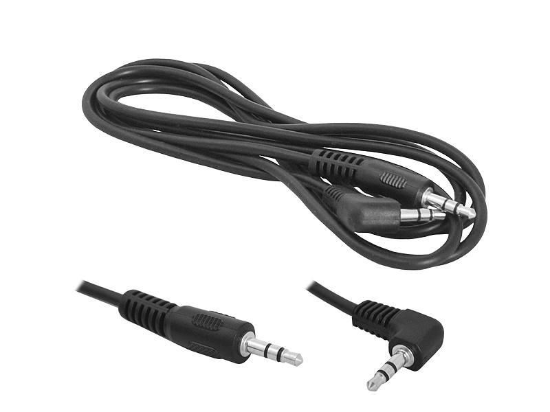 KABEL /JACK 3,5MM-JACK 3,5MM/ 3M WTYK KĄTOWY zdjęcie 1