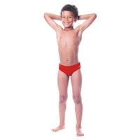 Kąpielówki sportowe Shepa 011 dziecięce slipy na plaże basen 152