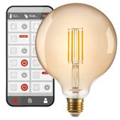 Żarówka LED E27 WiFi Filament Globe Brennenstuhl Connect Retro 4,9W Vintage