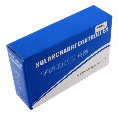 REGULATOR ŁADOWANIA PANEL LCD 12V 24V 2X USB 30A KONTROLER SOLARNY na Arena.pl