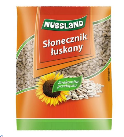 NUSSLAND SŁONECZNIK ŁUSKANY 50G zdjęcie 1