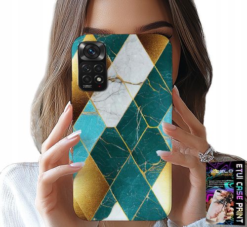ETUI DO XIAOMI NOTE 11 PRO - ELEGANCKIE MODNE WZORY CASE + FOLIA na Arena.pl