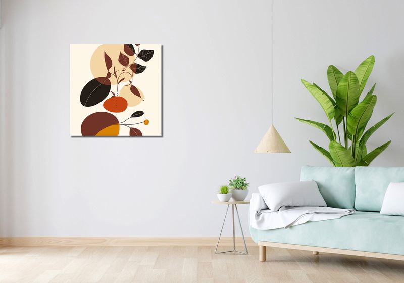 Obraz 70x70cm Nastrój Upadku zdjęcie 2