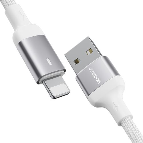kabel przewód do iphone a10 series usb - lightning 2.4a 1.2m biały na Arena.pl