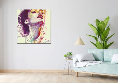 Obraz 90x90cm Płynność na Arena.pl