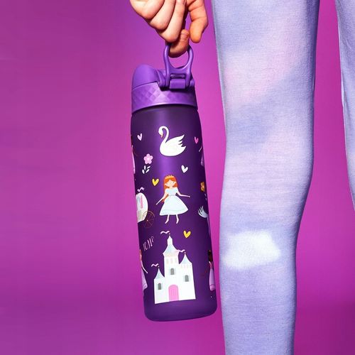 BUTELKA BIDON NA WODĘ FIOLETOWY ZAMEK KSIĘŻNICZKI JEDNOROŻEC TĘCZA ION8 0,5 na Arena.pl