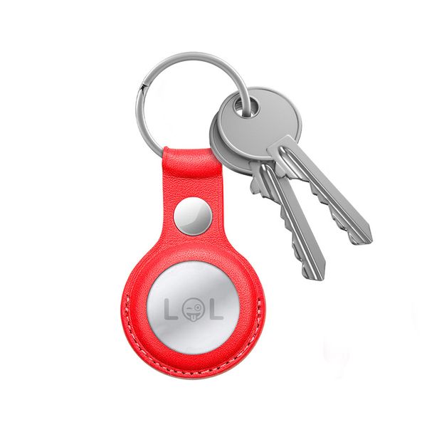 ND38_CRG-ATL-RED Crong Leather Case with Key Ring zdjęcie 3
