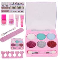Zestaw Do Malowania Makijażu i Paznokci Dla Dzieci Kosmetyki