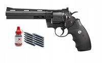 WIATRÓWKA rewolwer pistolet co2 na śrut ZESTAW