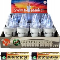 WKŁADY LED DO ZNICZY WKŁAD NA BATERIE R6 ELEKTRYCZNE WKŁADÓW