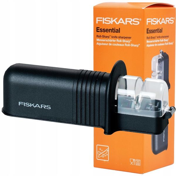 FISKARS OSTRZAŁKA DO NOŻY KUCHENNYCH NOŻA OSEŁKA ROLL SHARP CERAMICZNA zdjęcie 1