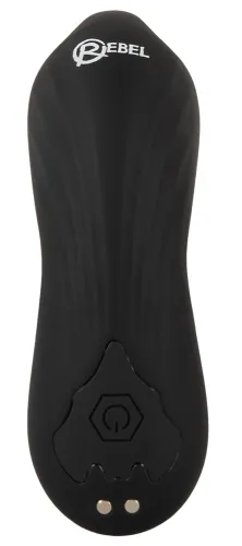 rebel rc prostate massager - głowka obrotowa, 9 trybow, pilot, czarny na Arena.pl