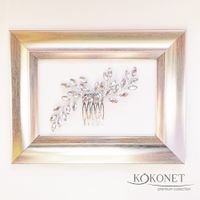 Grzebyk ślubny LUNA