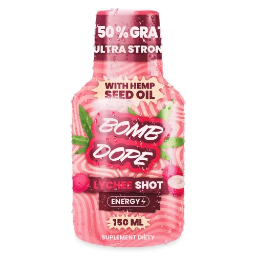 shoty konopne bombdope mojito + lychee 150ml na Arena.pl