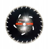 TARCZA diamentowa Inter-Vis segment 350 mm z dodatkowym otworem