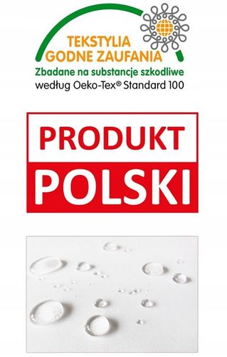 OBRUS PLAMOODPORNY - 150X250 - SOLID GŁADKI BIAŁY na Arena.pl