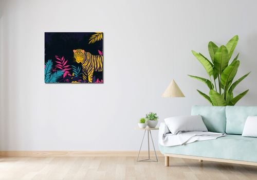 Obraz 70x60cm Tygrys w Rozdarciu na Arena.pl